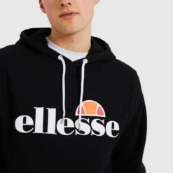 Ellesse Men's SL Gottero OH Hoody Black -Ellesse 13183589 1654895135784090