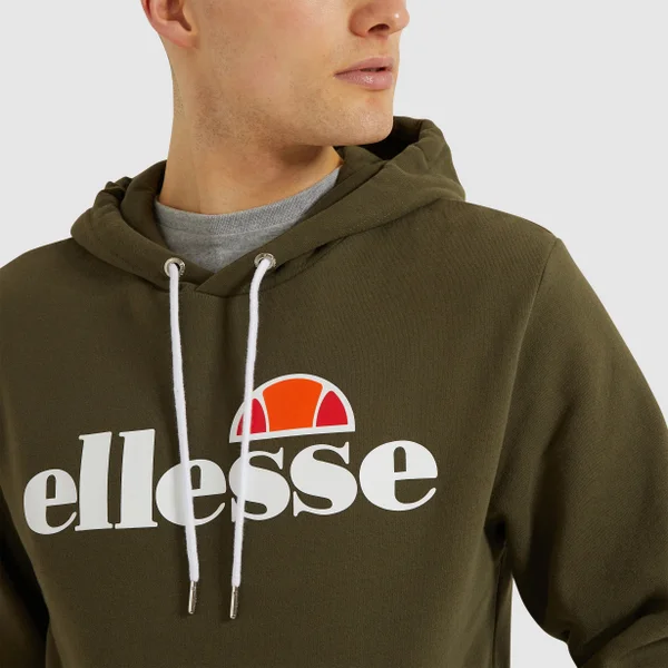 Ellesse Men's SL Gottero OH Hoody Khaki 6 Ellesse Men's SL Gottero OH Hoody Khaki - Image 4