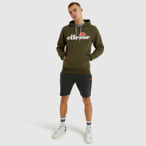 Ellesse Men's SL Gottero OH Hoody Khaki 4 Ellesse Men's SL Gottero OH Hoody Khaki - Image 2