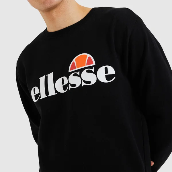 Ellesse Men's SL Succiso Sweatshirt Black 6 Ellesse Men's SL Succiso Sweatshirt Black - Image 4