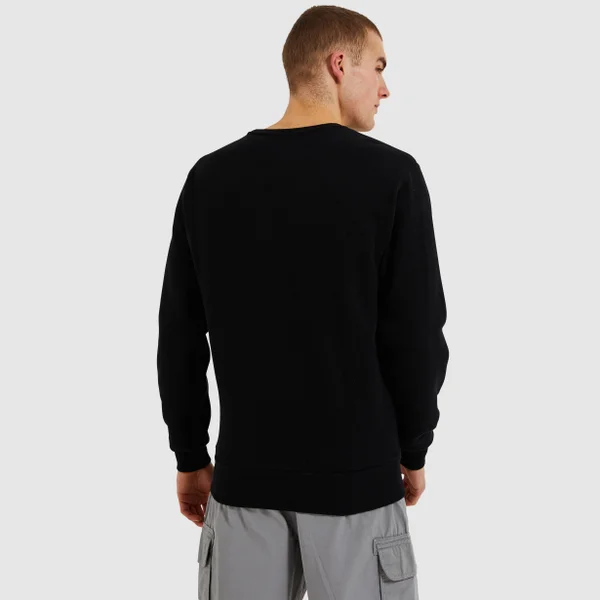 Ellesse Men's SL Succiso Sweatshirt Black 4 Ellesse Men's SL Succiso Sweatshirt Black - Image 2