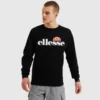 Ellesse Men's SL Succiso Sweatshirt Black 1 Ellesse Men's SL Succiso Sweatshirt Black -Ellesse 13183652 2224895135796639