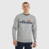 Ellesse Men's SL Succiso Sweatshirt Grey Marl -Ellesse 13183659 2604895135821197