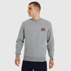 Ellesse Men's Diveria Sweatshirt Grey Marl