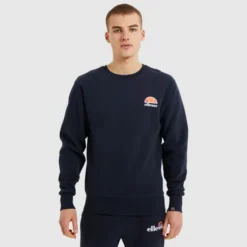 Ellesse Men's Diveria Sweatshirt Navy