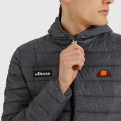 Ellesse Men's Lombardy Padded Jacket Dark Grey Marl -Ellesse 13183718 8834895136168885