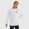 Ellesse Women's Haverford Sweatshirt White -Ellesse 13183749 2934893798429147