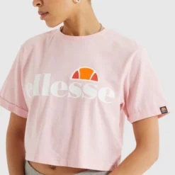 Ellesse Women's Alberta Cropped T-Shirt Light Pink -Ellesse 13183820 1024893798740502