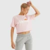 Ellesse Women's Alberta Cropped T-Shirt Light Pink 2 Ellesse Women's Alberta Cropped T-Shirt Light Pink -Ellesse 13183820 2104893798666918