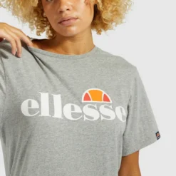 Ellesse Women's Albany T-Shirt Grey Marl -Ellesse 13183848 4544893798969600