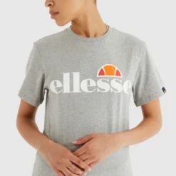 Ellesse Women's Albany T-Shirt Grey Marl -Ellesse 13183848 5004893798824511