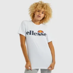 Ellesse Women's Albany T-Shirt White -Ellesse 13183855 3144893798890559