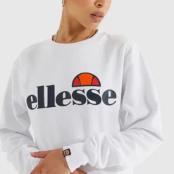 Ellesse Women's Agata Sweatshirt White -Ellesse 13183883 9184893798979485