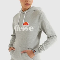 Ellesse Women's Torices OH Hoody Grey Marl -Ellesse 13183911 3364893799122924
