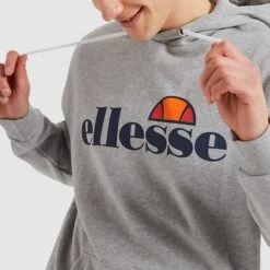 Ellesse Men's SL Gottero OH Hoody Grey Marl -Ellesse 13183978 2064895136169161