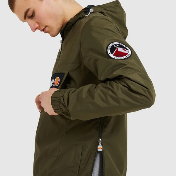 Ellesse Men's Mont 2 OH Jacket Khaki 6 Ellesse Men's Mont 2 OH Jacket Khaki - Image 4