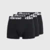 Ellesse Men's Hali 3 Pack Trunks Black 1 Ellesse Men's Hali 3 Pack Trunks Black -Ellesse 13184059 3504895442152598