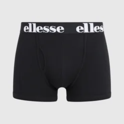 Ellesse Men's Hali 3 Pack Trunks Black/Grey/White -Ellesse 13184066 6914896420914010