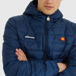 Ellesse Men's Lombardy Padded Jacket Navy -Ellesse 13184073 7644896420952044