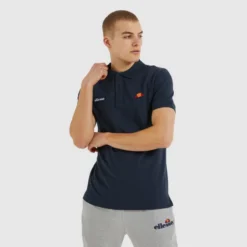 Ellesse Men's Montura Polo Shirt Navy
