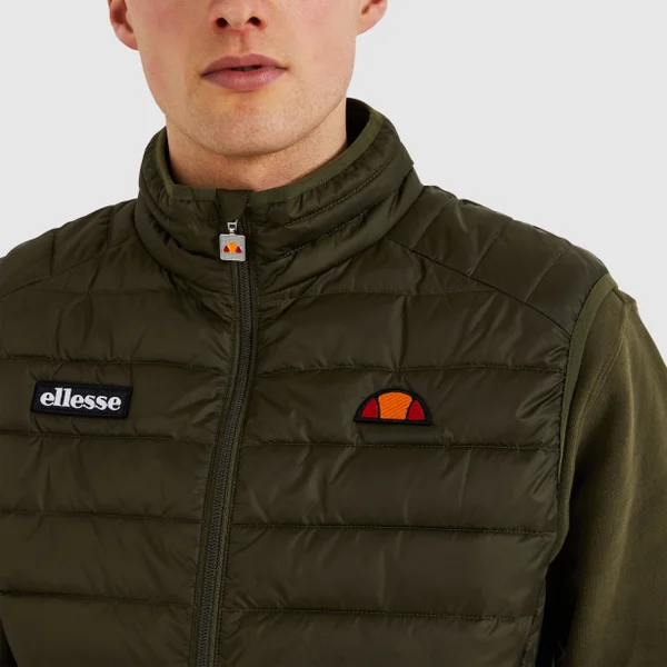 Ellesse Men's Bardy Gilet Khaki 6 Ellesse Men's Bardy Gilet Khaki - Image 4