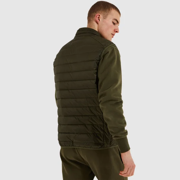 Ellesse Men's Bardy Gilet Khaki 5 Ellesse Men's Bardy Gilet Khaki - Image 3