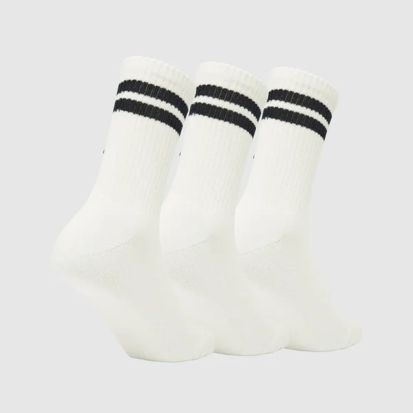 Ellesse Pullo 3Pk Socks White 4 Ellesse Pullo 3Pk Socks White - Image 2