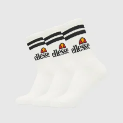 Ellesse Pullo 3Pk Socks White