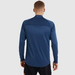 Ellesse Men's Bovaro Zip Top Navy Marl -Ellesse 13184325 4764897475593434