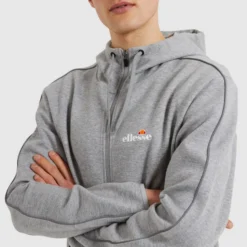 Ellesse Men's Ornari FZ Hoody Grey Marl -Ellesse 13184341 2914895133050058