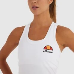 Ellesse Women's Curasci Vest Top White -Ellesse 13184465 1134893801443715