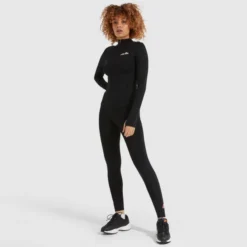 Ellesse Women's Sofira 1/4 Zip Top Black -Ellesse 13184474 1264895133551301