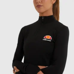 Ellesse Women's Sofira 1/4 Zip Top Black -Ellesse 13184474 1484895133449943