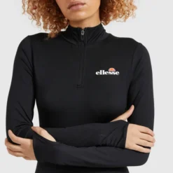 Ellesse Women's Sofira 1/4 Zip Top Black -Ellesse 13184474 1574895133663951