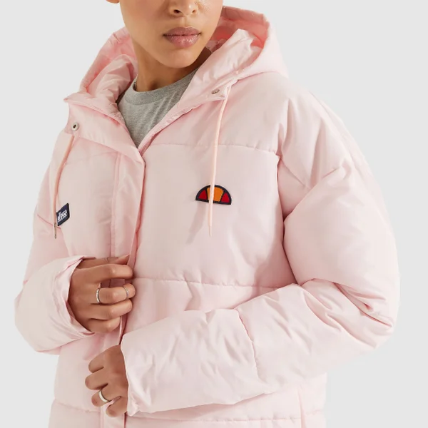 Ellesse Women's Pejo Padded Jacket Light Pink 6 Ellesse Women's Pejo Padded Jacket Light Pink - Image 4