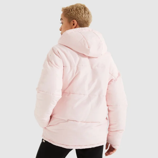 Ellesse Women's Pejo Padded Jacket Light Pink 5 Ellesse Women's Pejo Padded Jacket Light Pink - Image 3