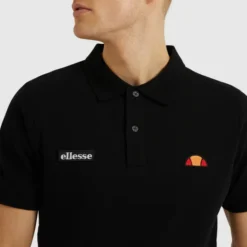Ellesse Men's Montura Polo Shirt Black -Ellesse 13255520 1064895455129230
