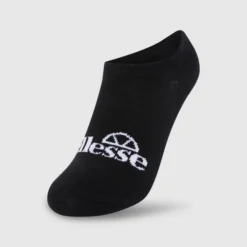 Ellesse Frimo 3 Pack No Show Socks Black