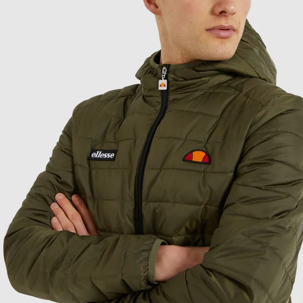 Ellesse Men's Lombardy Jacket Khaki 6 Ellesse Men's Lombardy Jacket Khaki - Image 4