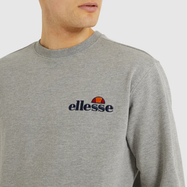 Ellesse Men's Fierro Sweatshirt Grey 6 Ellesse Men's Fierro Sweatshirt Grey - Image 4