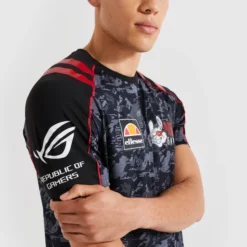 Ellesse Men's Glitch Tee Black -Ellesse 13457257 1164909367709741