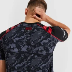 Ellesse Men's Glitch Tee Black -Ellesse 13457257 6344909367730612