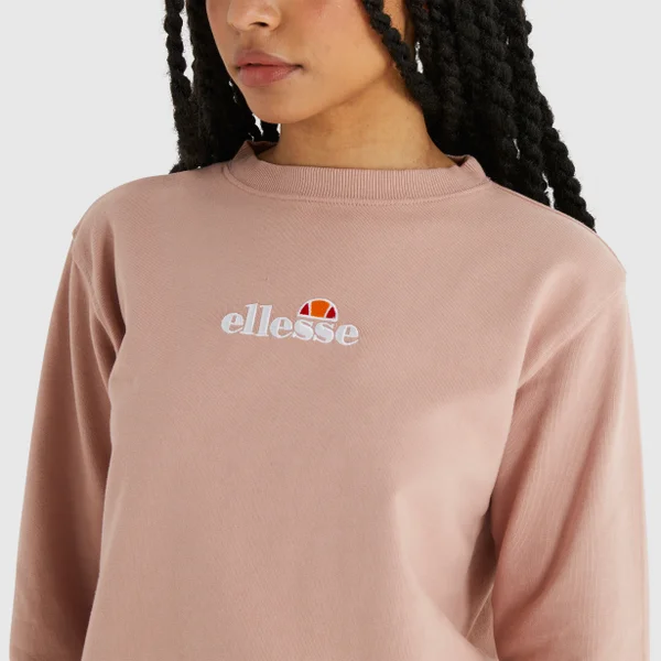 Ellesse Sappan Sweatshirt Pink 6 Ellesse Sappan Sweatshirt Pink - Image 4