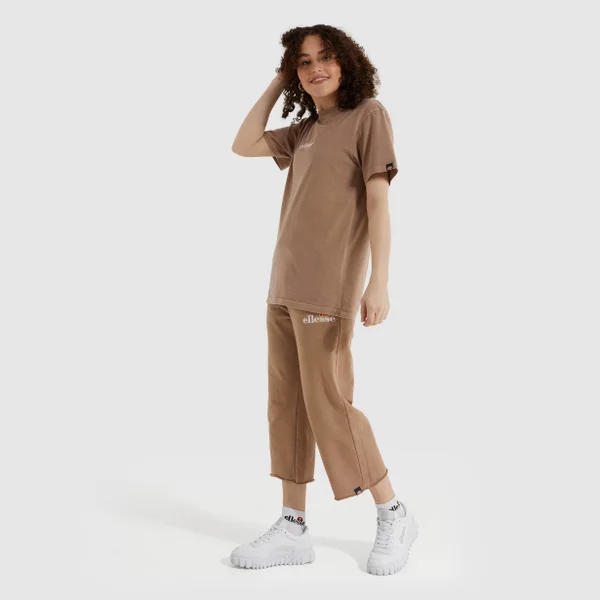 Ellesse Women's Taran Cropped Jog Pant Brown 4 Ellesse Women's Taran Cropped Jog Pant Brown - Image 2