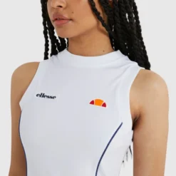 Ellesse Women's Tinta Vest Top White -Ellesse 13547129 3134966127757279