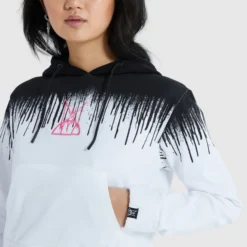 Ellesse Women's Raca Cropped Hoody Black -Ellesse 13695597 2534949041834407