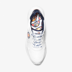 Women's MK X Ellesse Monroe Trainer White -Ellesse 13810041 2074999074494535