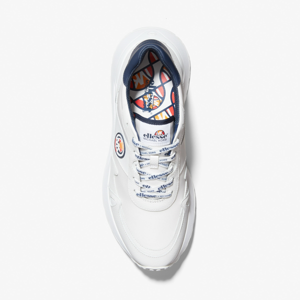 Men's MK X Ellesse Miles Trainer White 6 Men's MK X Ellesse Miles Trainer White - Image 4