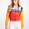 Women's MK X Ellesse Color-Block Cotton Blend Zip-Up Jacket 1 Women's MK X Ellesse Color-Block Cotton Blend Zip-Up Jacket -Ellesse 13810139 9294957336219797