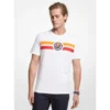 Men's MK X Ellesse Logo Stripe Cotton T-Shirt -Ellesse 13810202 1054955505246189